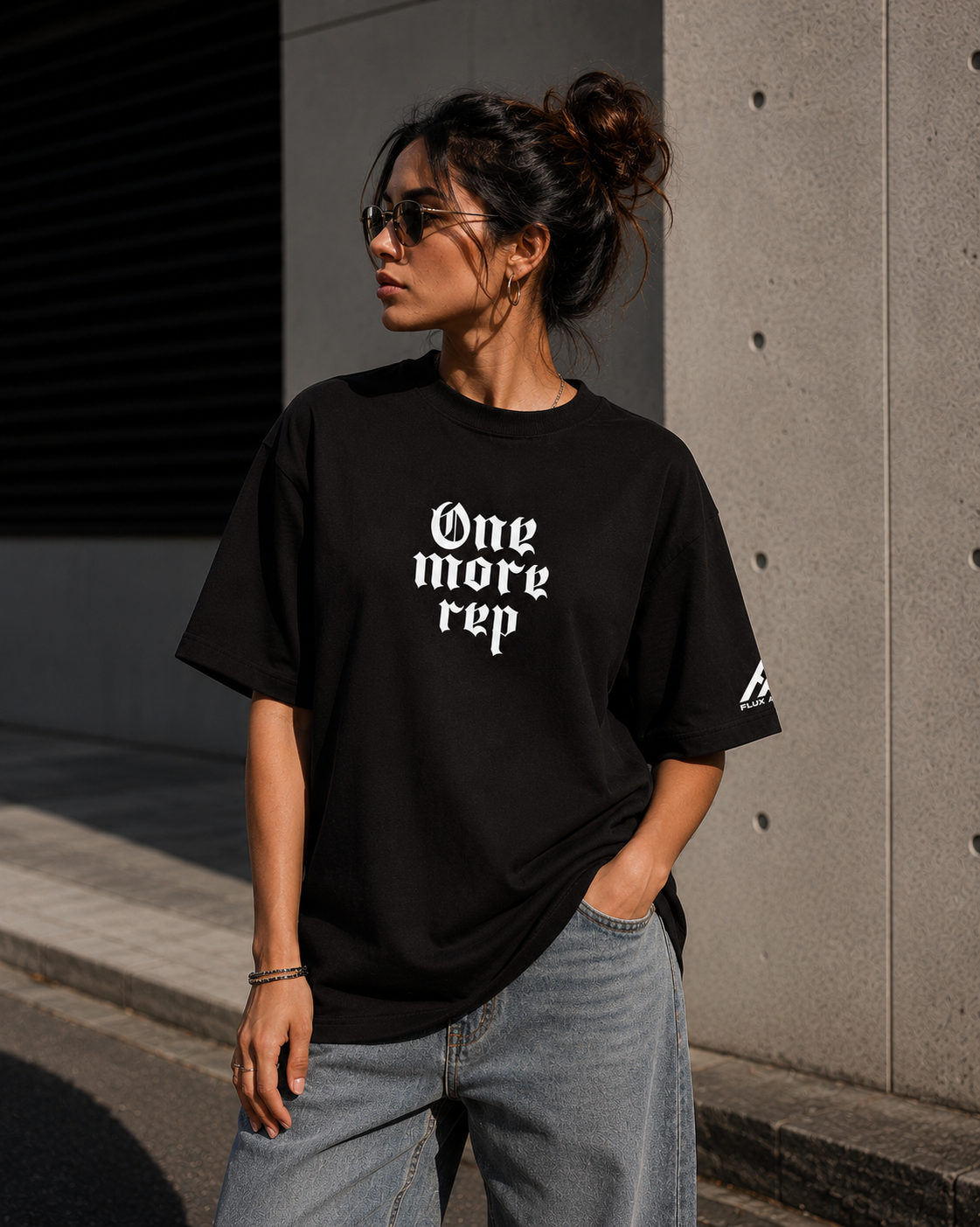 ONE MORE REP OVERSIZED TEE