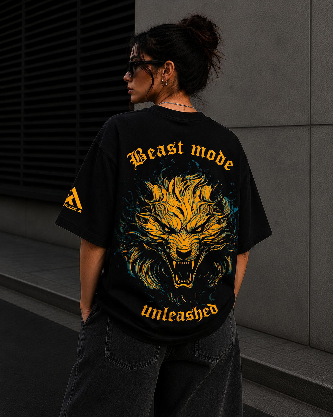 BEAST MODE UNLEASHED OVERSIZED TEE