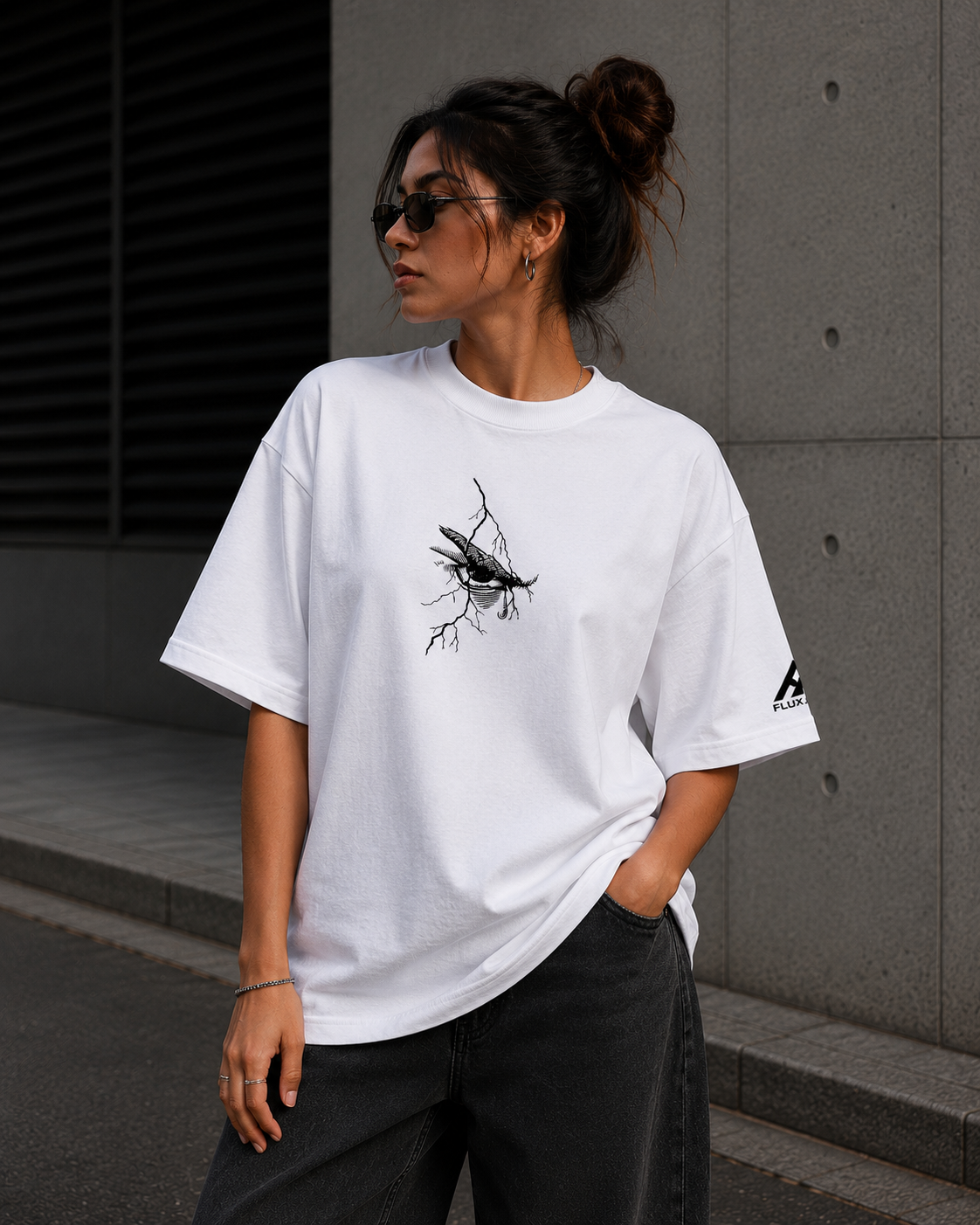 FALLEN OVERSIZED TEE
