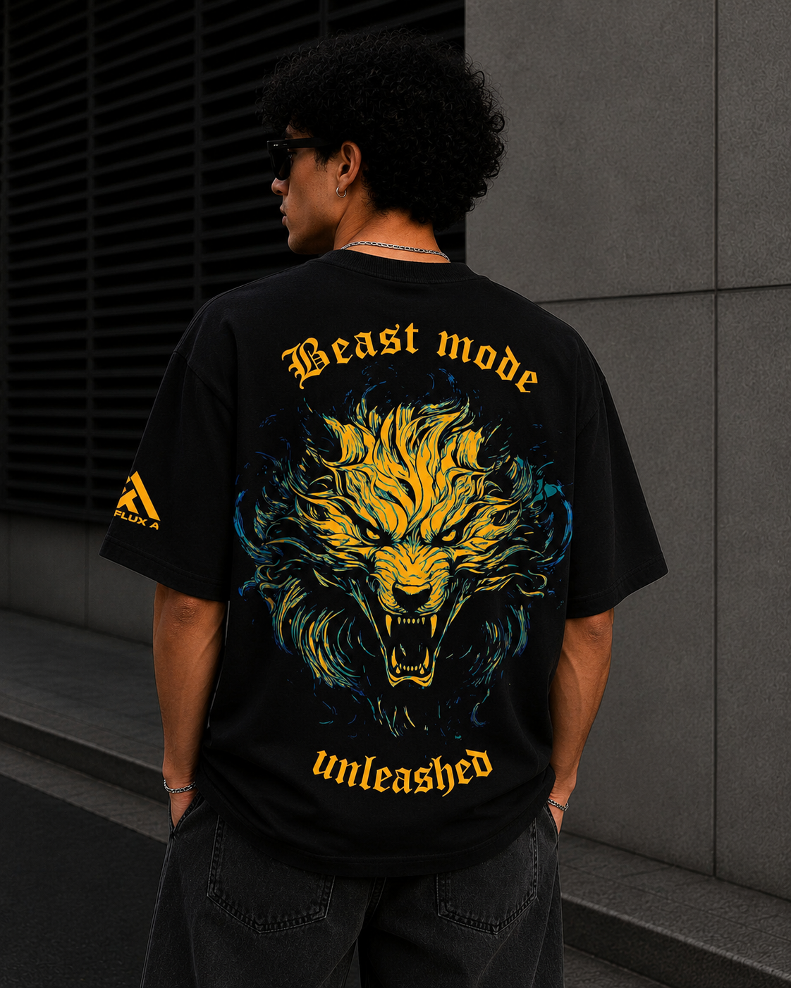 BEAST MODE UNLEASHED OVERSIZED TEE