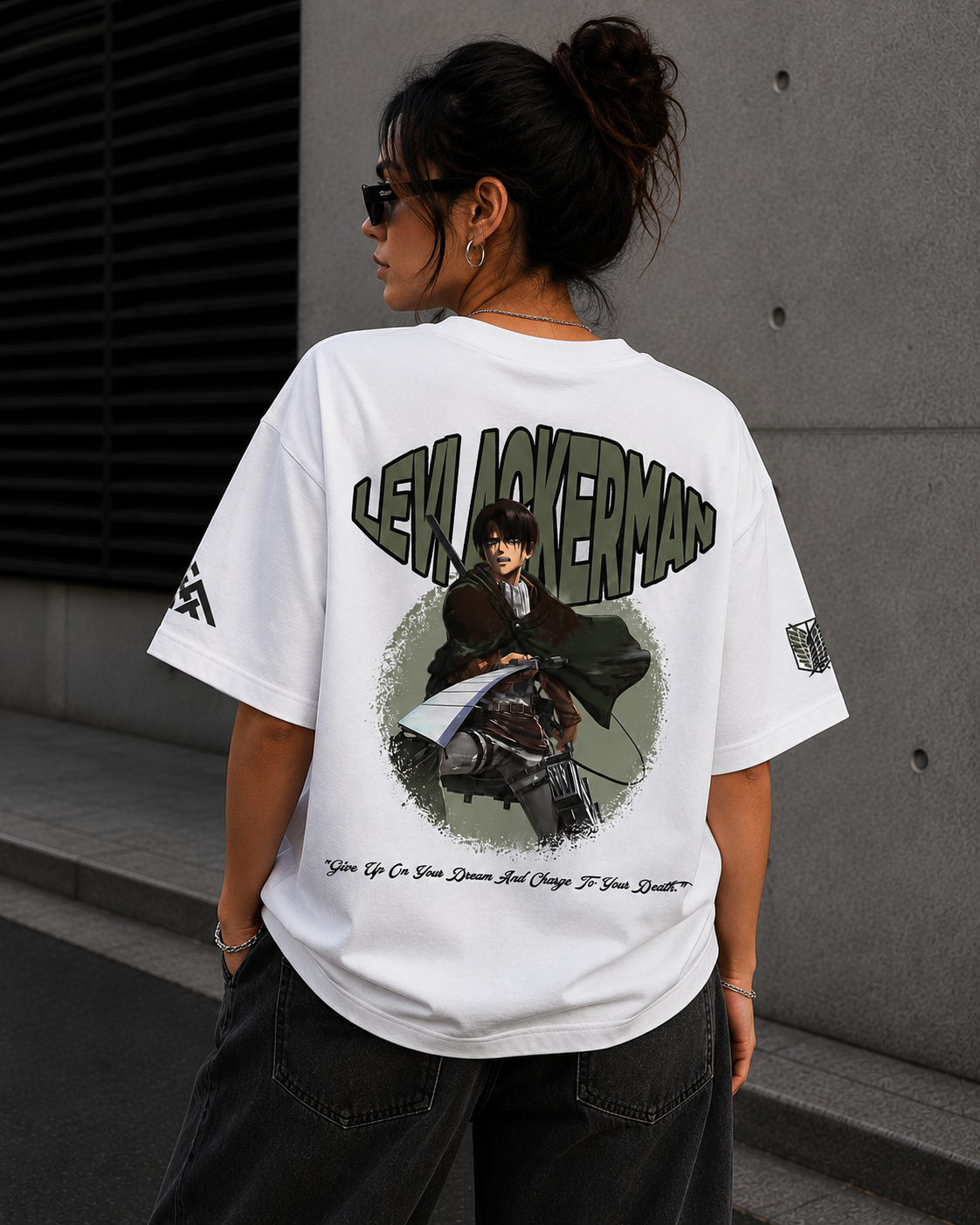 LEVI ACKERMAN OVERSIZED TEE
