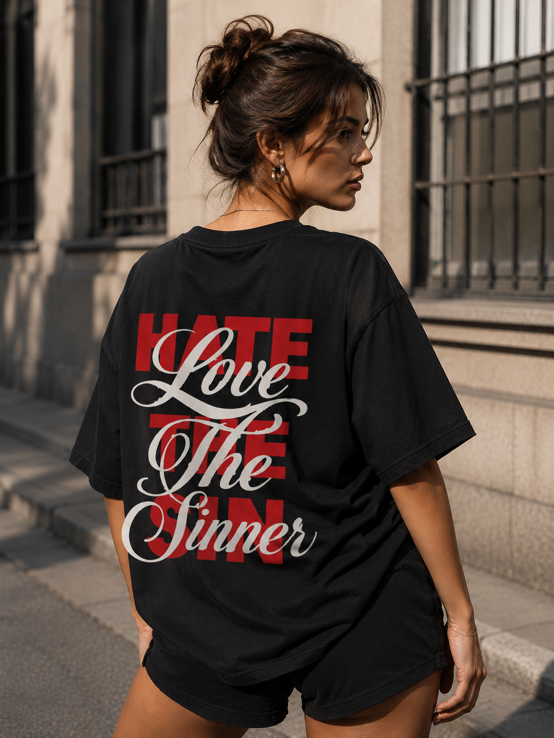 SINNER OVERSIZED TEE