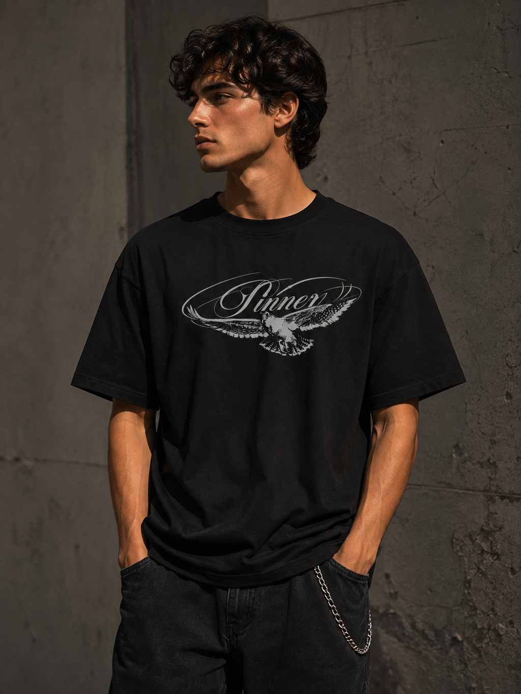SINNER OVERSIZED TEE