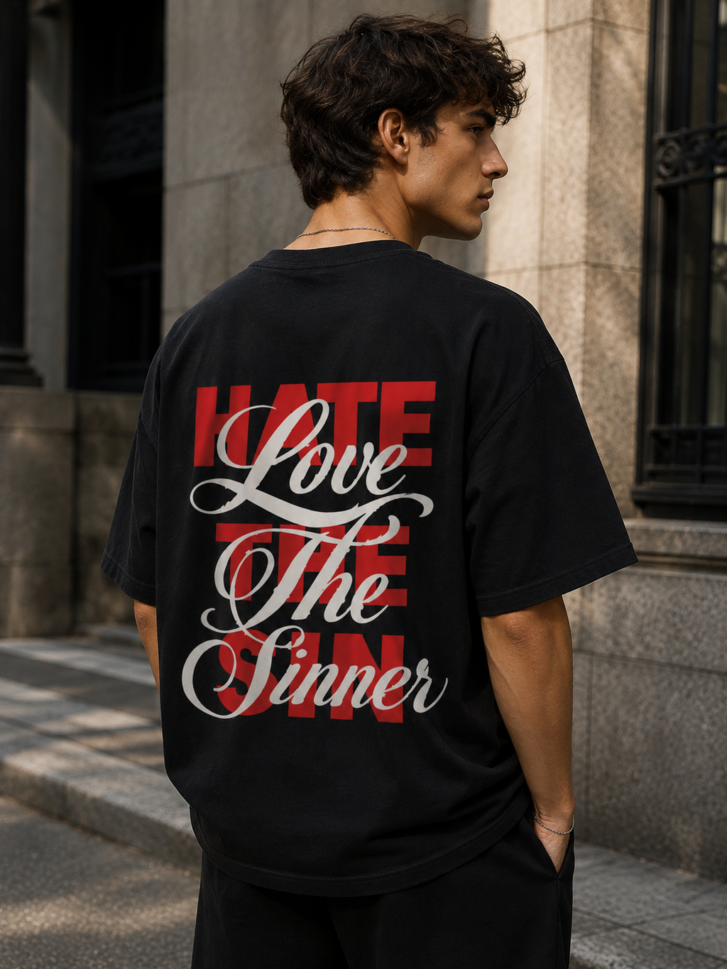 SINNER OVERSIZED TEE